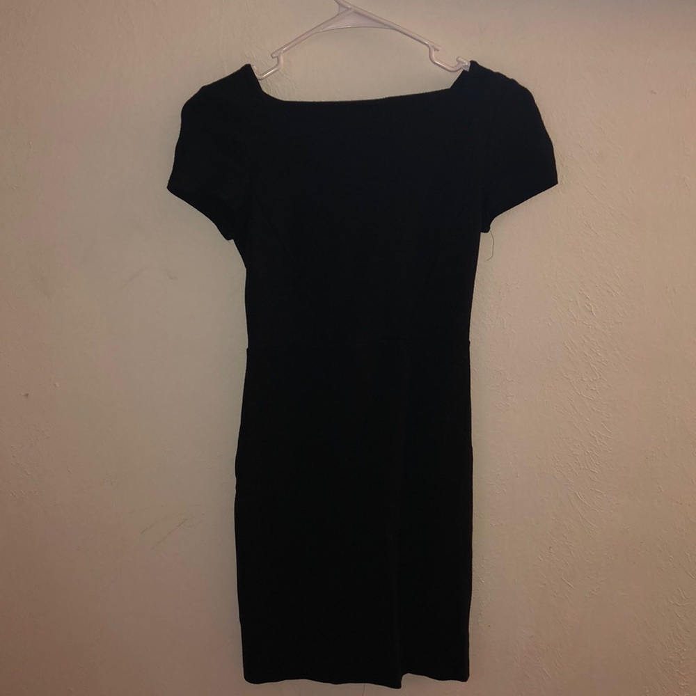 Black semi formal dress Banana Republic